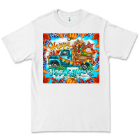 White happy thanksgiving Premium Tee - CowhideDigitalArt