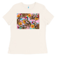Baby Monkey Flowers Ladies Tee | Teevron