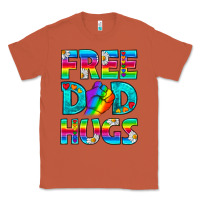 Copper Pride LGBTQ Free Dad Hugs Classic Tee - BundleAndBundleShop