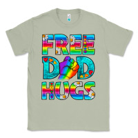 Matcha Pride LGBTQ Free Dad Hugs Classic Tee - BundleAndBundleShop
