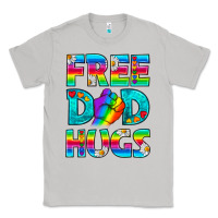 Moon Dust Pride LGBTQ Free Dad Hugs Classic Tee - BundleAndBundleShop