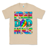 Mushroom Pride LGBTQ Free Dad Hugs Classic Tee - BundleAndBundleShop