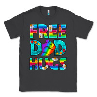 Smoke Pride LGBTQ Free Dad Hugs Classic Tee - BundleAndBundleShop