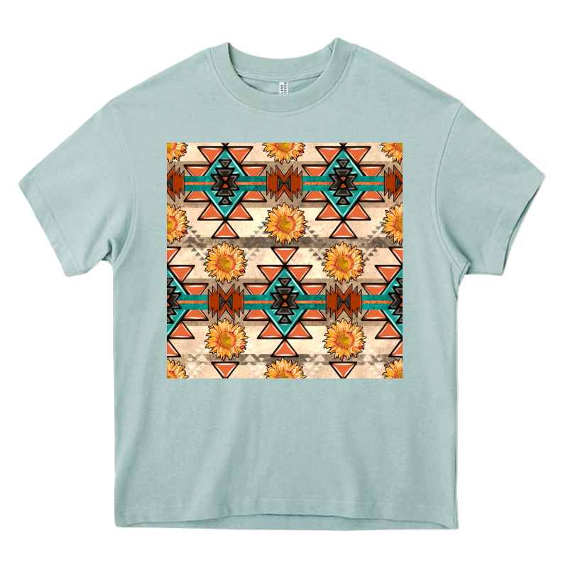Native American Aztec Seamless Pattern 1 Heavy Core Tee by BundleAndBundleShop | Teevron