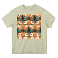 Mossy native american aztec seamless pattern 1 Heavy Core Tee - BundleAndBundleShop