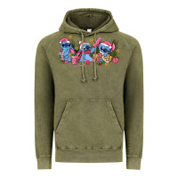Vintage Olive pink christmas stitch and gifts Vintage Hoodie - AdoDesignShop