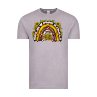 Vintage Zinc sunflower sports rainbow Vintage Tee - RacoonDesign