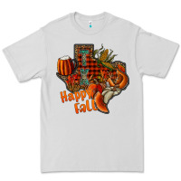 Dove Grey happy fall texas Premium Tee - CowhideDigitalArt
