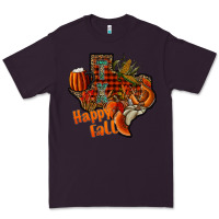 Plum happy fall texas Premium Tee - CowhideDigitalArt
