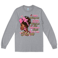 Heather Grey they whispered to hear you cant withstand the stor Long Sleeve Tee - BarkalooDesign