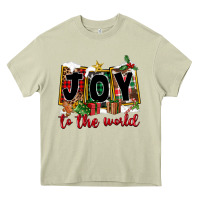 Mossy Joy To The World Heavy Core Tee - FaDigitalArtStudio