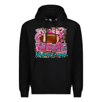 Black tackle breast cancer Premium Hoodie - AdoDesignShop