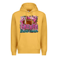 Mustard tackle breast cancer Premium Hoodie - AdoDesignShop