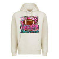 Oatmeal Heather tackle breast cancer Premium Hoodie - AdoDesignShop