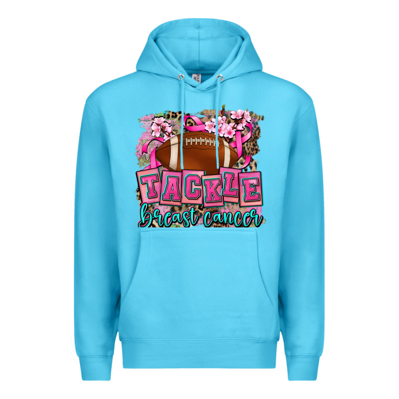 Tackle Breast Cancer Premium Hoodie by AdoDesignShop | Teevron