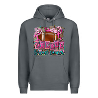Rock tackle breast cancer Premium Hoodie - AdoDesignShop