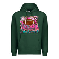 Sports Green tackle breast cancer Premium Hoodie - AdoDesignShop