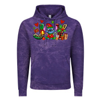 Cloud Purple joy with christmas elf stitch Vintage Hoodie - AdoDesignShop