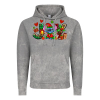 Cloud Rock joy with christmas elf stitch Vintage Hoodie - AdoDesignShop