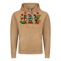 Vintage Camel joy with christmas elf stitch Vintage Hoodie - AdoDesignShop