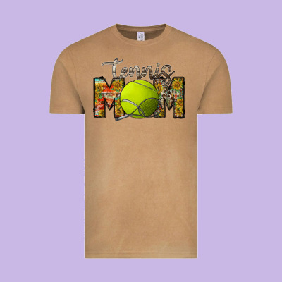 Tennis Mom Vintage Tee Designed By Racoondesign