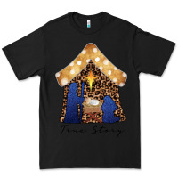 Black True Story Black Premium Tee - CowhideDigitalArt
