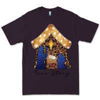 Plum True Story Black Premium Tee - CowhideDigitalArt