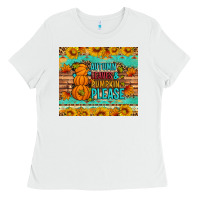 White Autumn leaves and pumpkin please Ladies Tee - Artiststas