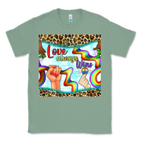 Sage Pride lgbtq love always wins peace gender symbol Classic Tee - BundleAndBundleShop