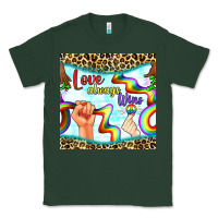 Sports Green Pride lgbtq love always wins peace gender symbol Classic Tee - BundleAndBundleShop