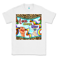 White Pride lgbtq love always wins peace gender symbol Classic Tee - BundleAndBundleShop