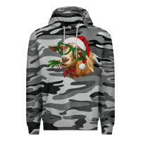 Slate Camo christmas goat Premium Hoodie - RanaPortraitStore