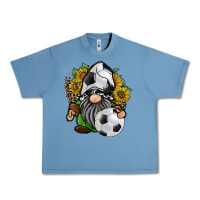 Pebble Blue soccer gnome Urban Heavy Tee - RacoonDesign