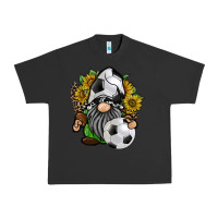 Pigment Black soccer gnome Urban Heavy Tee - RacoonDesign