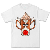 White Coffee  Animal Premium Tee - CowhideDigitalArt