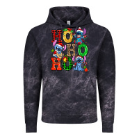 Cloud Black ho ho ho stitch Vintage Hoodie - AdoDesignShop