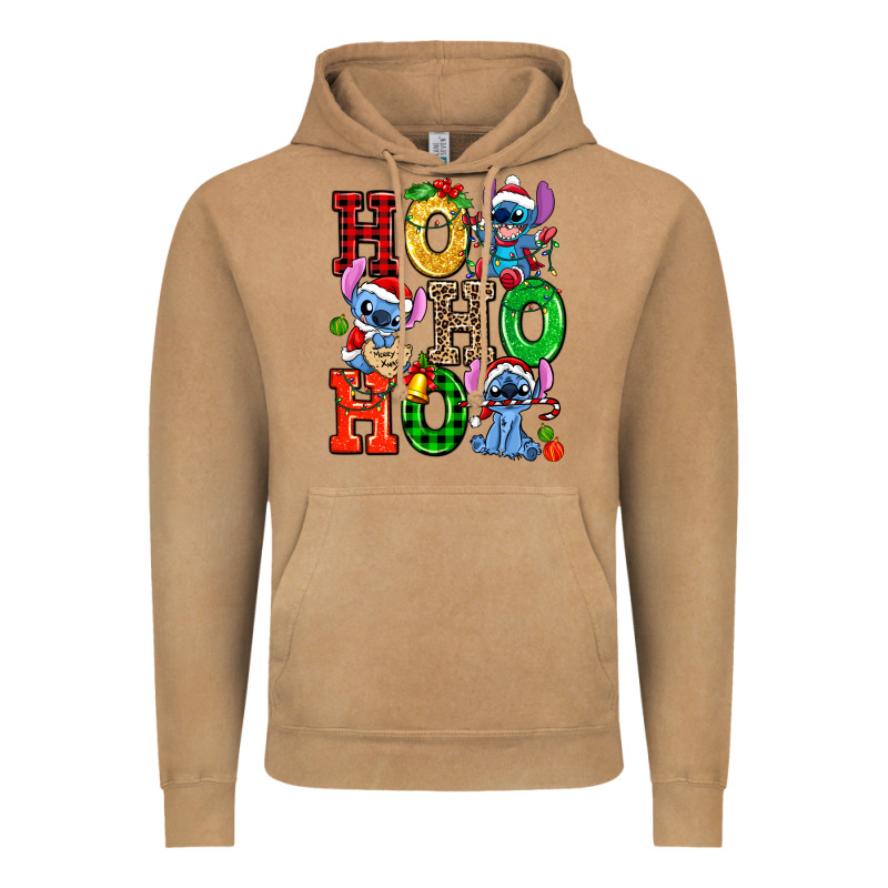Ho Ho Ho Stitch Vintage Hoodie by AdoDesignShop | Teevron