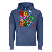 Vintage Denim ho ho ho stitch Vintage Hoodie - AdoDesignShop