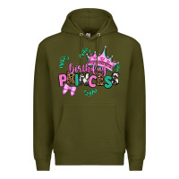 Army Green birthday princess Premium Hoodie - AdoDesignShop