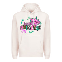 Pale Pink birthday princess Premium Hoodie - AdoDesignShop