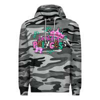 Slate Camo birthday princess Premium Hoodie - AdoDesignShop