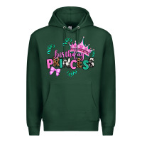 Sports Green birthday princess Premium Hoodie - AdoDesignShop