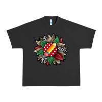 Pigment Black teacher sunflower Urban Heavy Tee - RacoonDesign