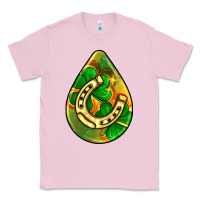 Bubblegum Pink st.patrick's teardrop earrings Classic Tee - FaDigitalArtStudio
