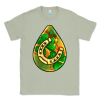 Matcha st.patrick's teardrop earrings Classic Tee - FaDigitalArtStudio