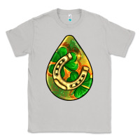 Moon Dust st.patrick's teardrop earrings Classic Tee - FaDigitalArtStudio