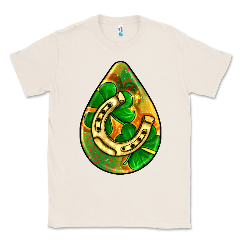 St.patrick's Teardrop Earrings Classic Tee by FaDigitalArtStudio | Teevron