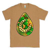 Toasted Coconut st.patrick's teardrop earrings Classic Tee - FaDigitalArtStudio