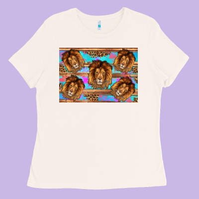 Lion Ladies Tee Designed By Artiststas