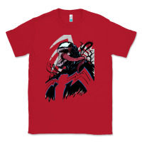Red VENOM ART Classic Tee - DesigneFamous